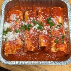 Cheese Manicotti (Large Tray).